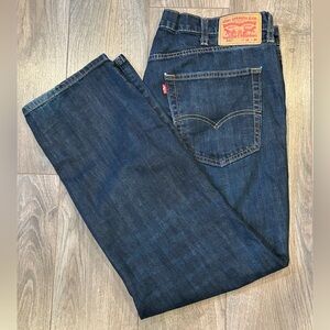 Levi's Men's Indigo 541 Straight Leg Jeans